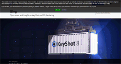 Desktop Screenshot of blog.keyshot.com